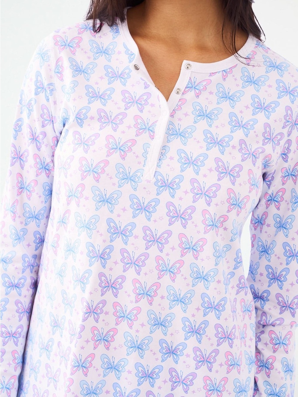 Roller Rabbit Flutter Pajama Top